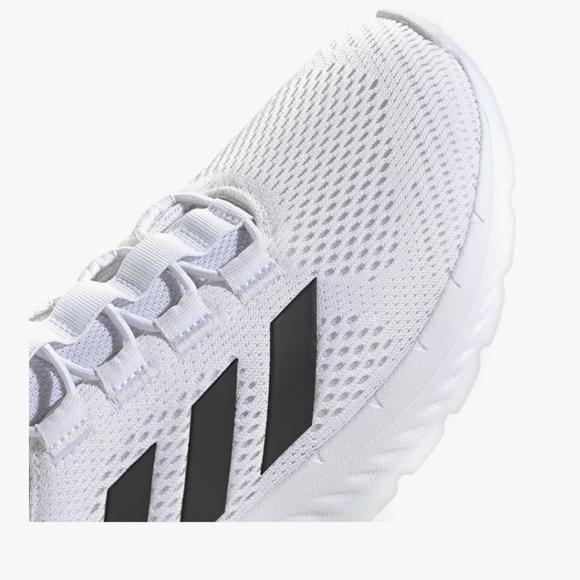 Adidas Men's White and Black Athletic Shoes - Picture 5 of 14